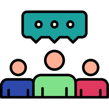 Algı web simgesi basit illüstrasyon 