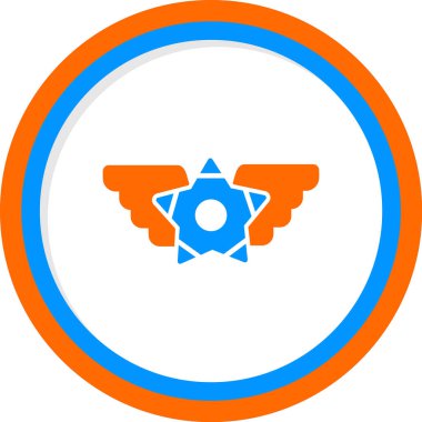 yıldız web simgesi basit illüstrasyon 