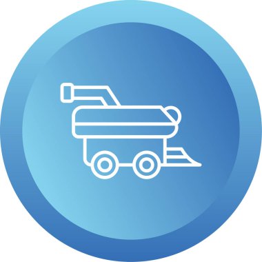 Hasat web simgesi, vektör illüstrasyonu