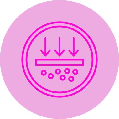 Membrane Web simgesi basit illüstrasyon             