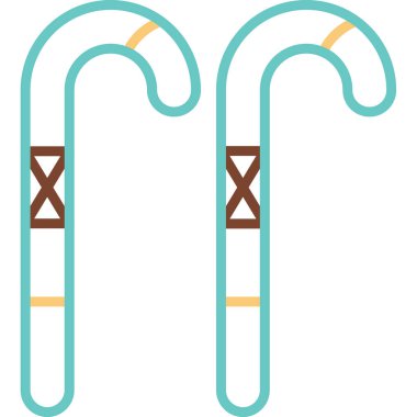 vector illustration of Sticks icon