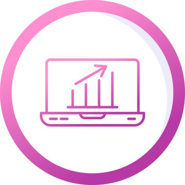 İş çizelgesi. Web simgesi basit illüstrasyon 