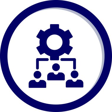 Bir grup insanın vektör çizimi, Takım Yönetimi