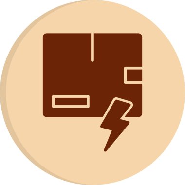 Arz Şoku Ağ ikonu vektör çizimi