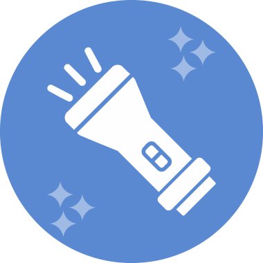 el feneri. Web simgesi basit illüstrasyon