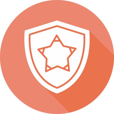 yıldız web simgesi basit illüstrasyon 