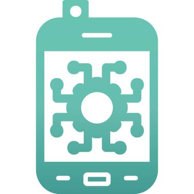 Otomatik ağ simgesi vektör illüstrasyonu 