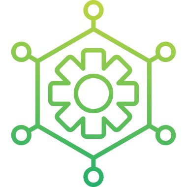 vector illustration of modern Algorithm icon            