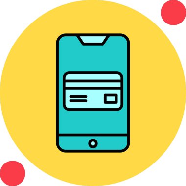 akıllı telefon ve kredi kartı, Ödeme Yöntemi simgesi