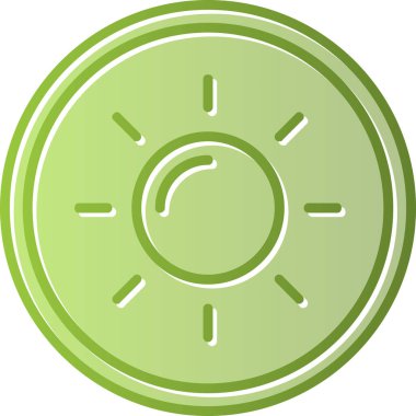 Yansıtıcı simge, vektör illüstrasyonu 