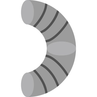 Torus. Web simgesi vektör illüstrasyonu