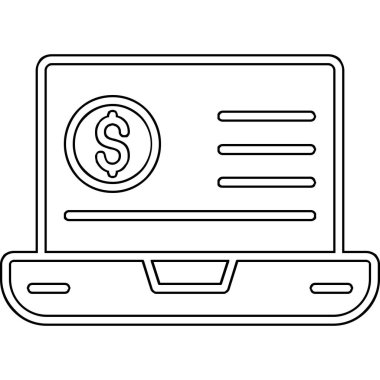 Eğilim biçimi izole edilmiş arka planda mali simge 