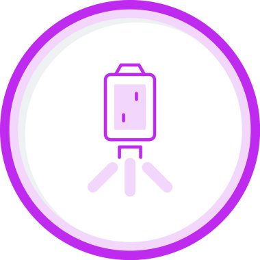 Lazer ağ simgesi, vektör illüstrasyonu