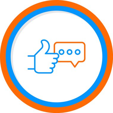 Geribildirim simgesi vektör yanılsaması