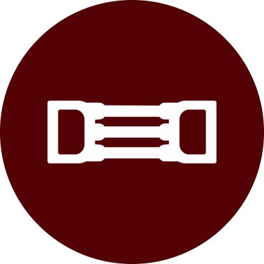 Göğüs açıcı simgesinin web illüstrasyonu