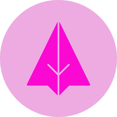 düzlem web simgesi vektör çizimi