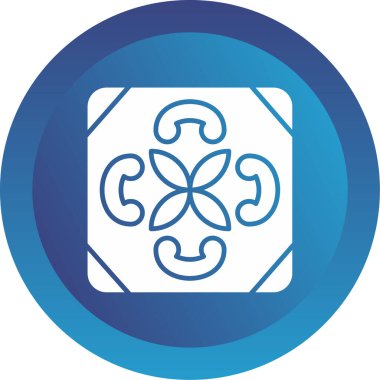 Döşeme. Web simgesi basit illüstrasyon