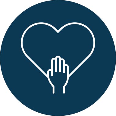 Dürüst web simgesi vektör illüstrasyonu