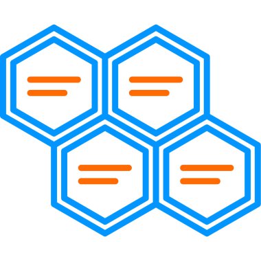 Diyagram web simgesi basit illüstrasyon 