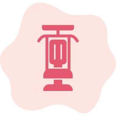 Modern Gym Machine simgesinin vektör çizimi         