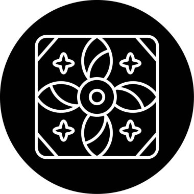 Döşeme. Web simgesi basit illüstrasyon