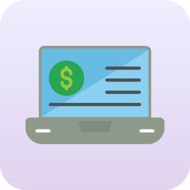 Eğilim biçimi izole edilmiş arka planda mali simge 