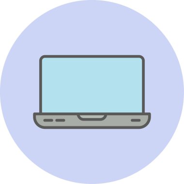 Dizüstü web simge vektör çizim 