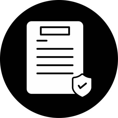 Veri Web simgesi basit illüstrasyon 