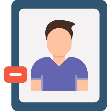 çalışan simgesi, vektör illüstrasyonu basit tasarım