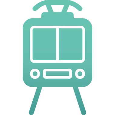 Web simgesi tren, illüstrasyon vektör 