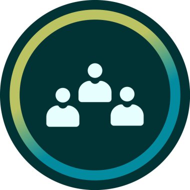 Adaylar web simgesi vektör illüstrasyonu 