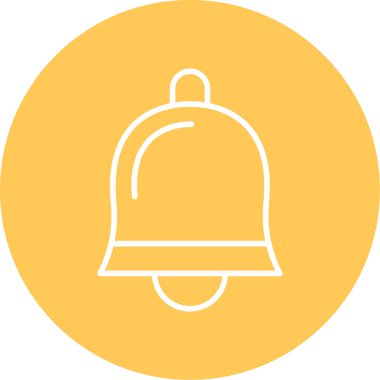 çan web simgesi, vektör çizim 