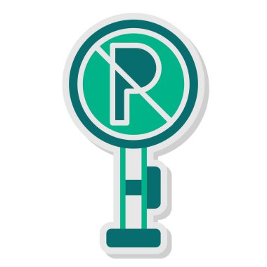 Web simgesi Otopark, illüstrasyon vektör