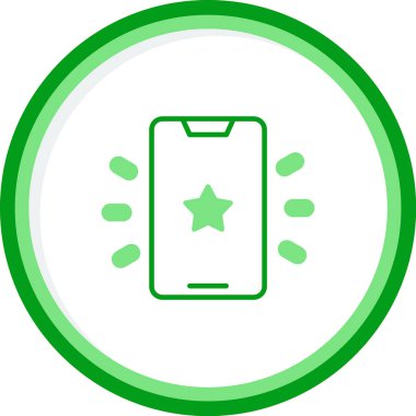 Dijital pazarlama, derecelendirme. Web simgesi basit illüstrasyon