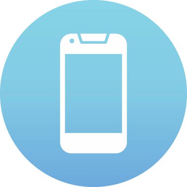 Smartphone web simgesi, vektör çizim 