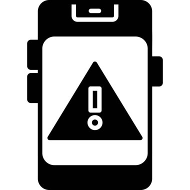 uyarı simgesi vektör illüstrasyonu