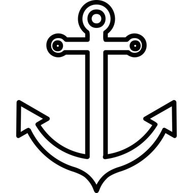 Sunucu Simgesi Basit Vektör İllüstrasyonu