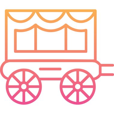 Taşıma simgesi vektör illüstrasyonu  