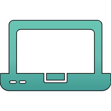 Dizüstü web simge vektör çizim 