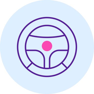 Direksiyon. Web simgesi basit illüstrasyon