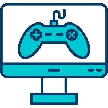 oyun simge vektör çizim 