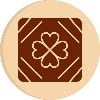 Döşeme. Web simgesi basit illüstrasyon