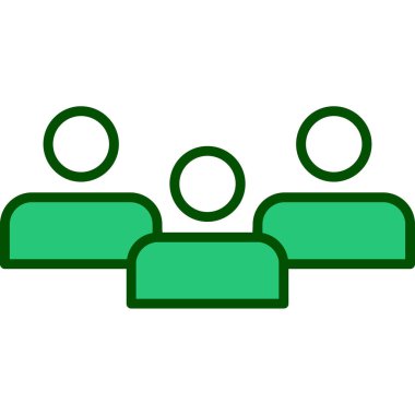Seyirci Web simgesi vektör illüstrasyonu