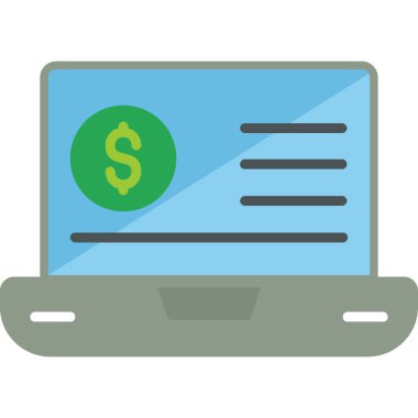 Eğilim biçimi izole edilmiş arka planda mali simge 