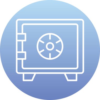 güvenli simge vektör illüstrasyonu 