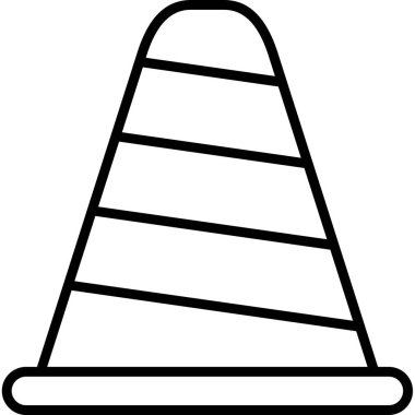 koni simgesi, vektör illüstrasyonu basit tasarım