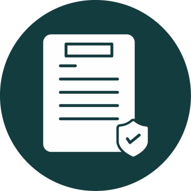 Veri Web simgesi basit illüstrasyon 