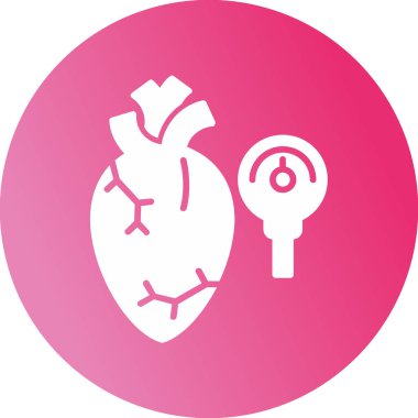 Tansiyon ikonu vektör illüstrasyonu           