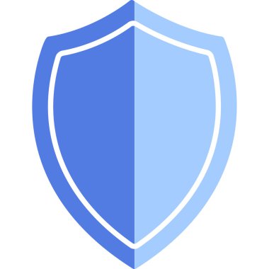 kalkan simgesi web basit illüstrasyon