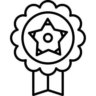 yıldız web simgesi, vektör çizim                    